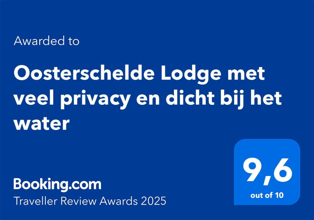 Oosterschelde Lodge Met Veel Privacy En Dicht Bij Het Water Scherpenisse Zewnętrze zdjęcie